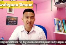 Siri Asas Kepercayaan Kristian 3 – Bapa Syurgawi