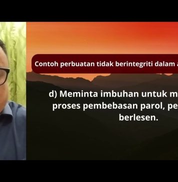 Bicara Sabda #235 – Pemimpin dan Integriti